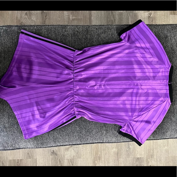 Addidas purple/black jumpsuit - Picture 2 of 2